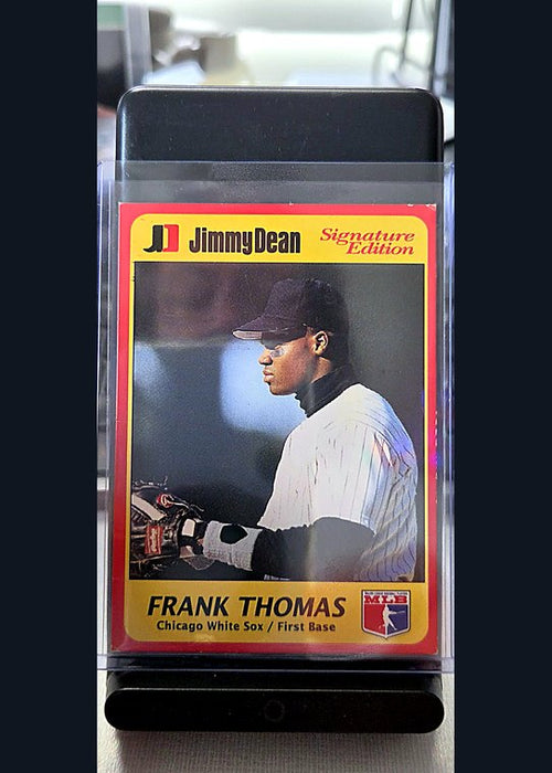 1991 Jimmy Dean Signature Edition Frank Thomas #9/25 front