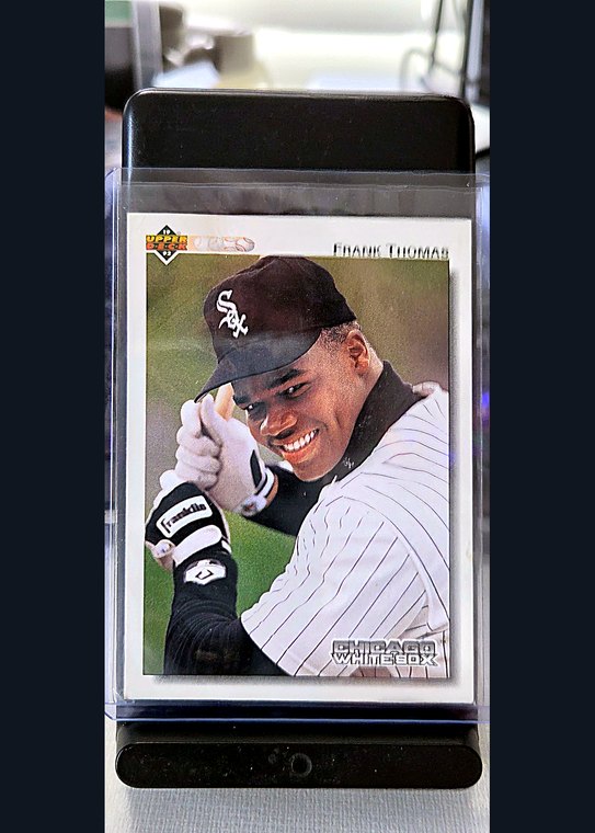 1992 Upper Deck Frank Thomas #166 front