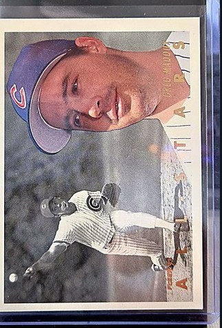 1993 Fleer Greg Maddux #10 of 12 front, cropped to the card