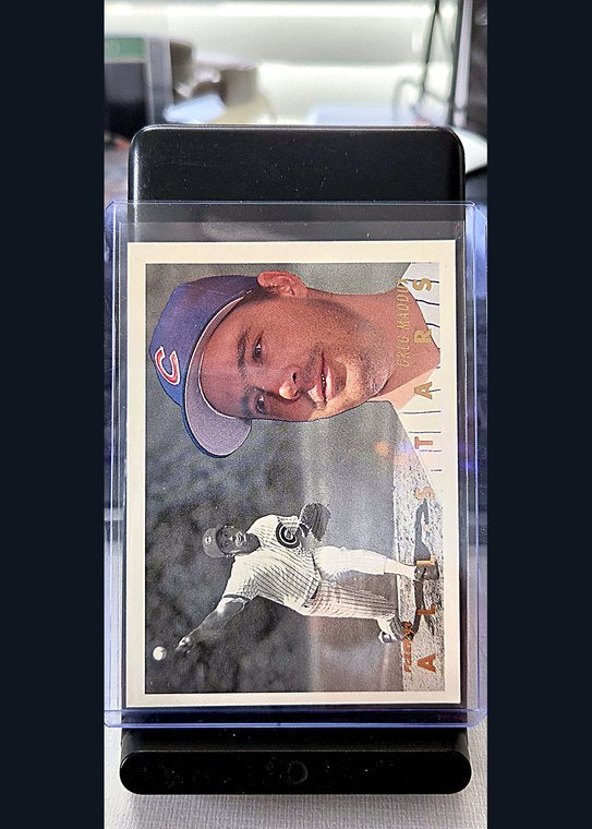 1993 Fleer Greg Maddux #10 of 12 front