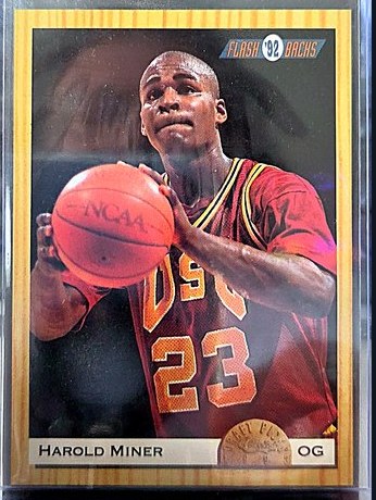 1992 Classic Harold Miner #108 front, cropped to the card