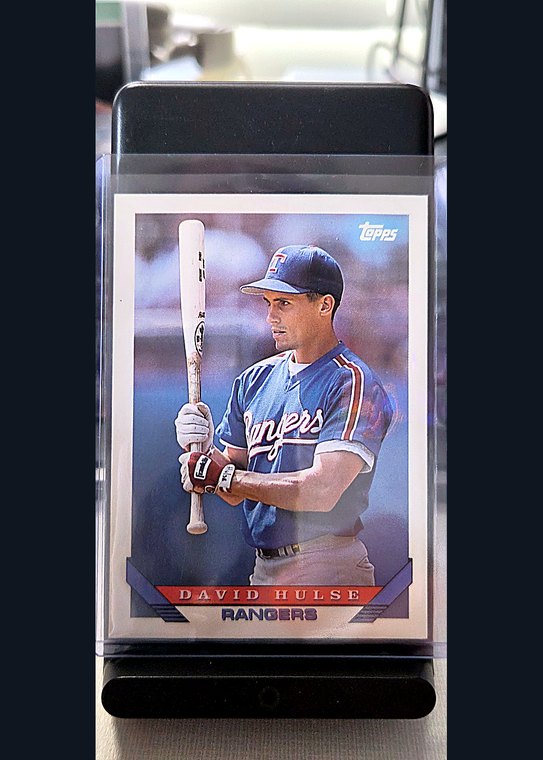 1993 Topps David Hulse #118 front
