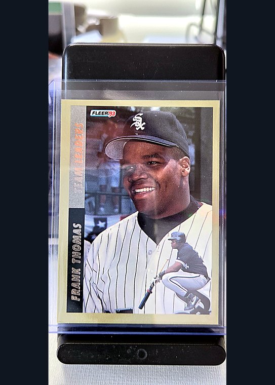 1993 Fleer Frank Thomas #5 front