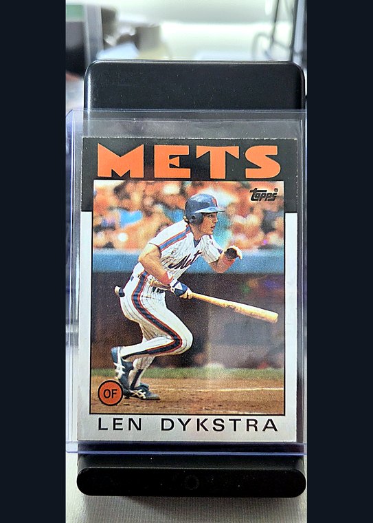 1986 Topps Len Dykstra #53 front