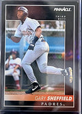 1992 Pinnacle Gary Sheffield #235 front, cropped to the card