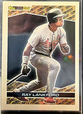 1992 Topps Ray Lankford #10 front, cropped to the card