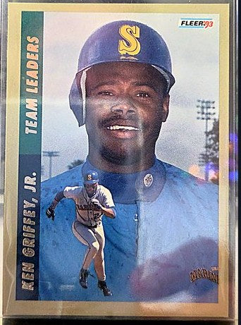 1993 Fleer Ken Griffey Jr. #10 of 10 front, cropped to the card
