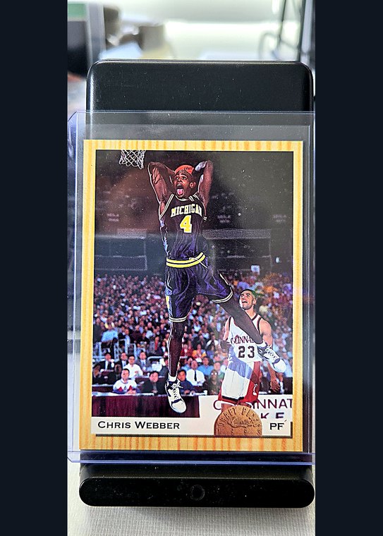 1993 Classic Chris Webber #1 front